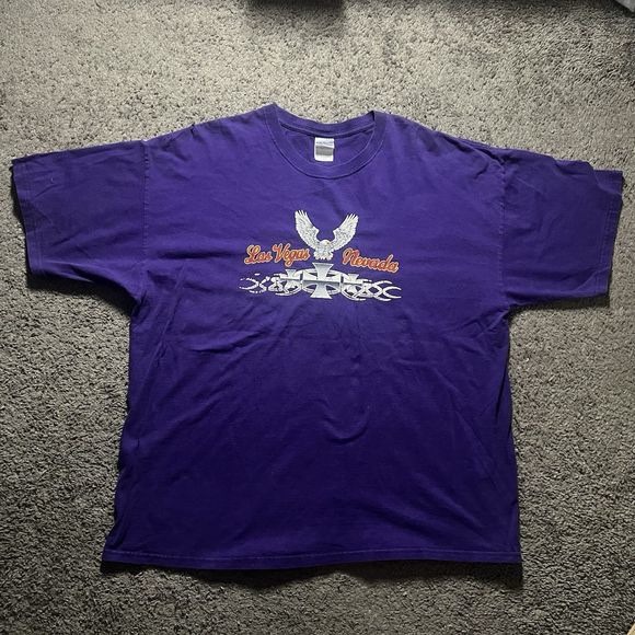 Gildan Other - Vintage Las Vegas West Coast‎ Choppers Style  Tshirt Mens XXL